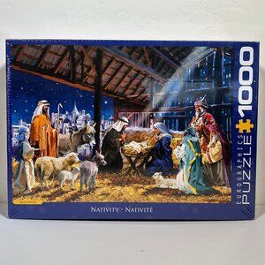 Nativity Jigsaw Puzzle 1000 Pieces Christmas New